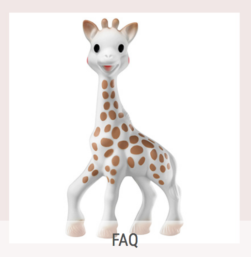 Sophie la girafe FAQ